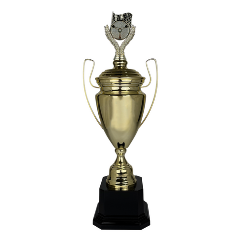 Trofeo de Copa de Metal con Figura Serie M1