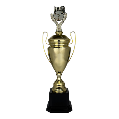 Trofeo de Copa de Metal con Figura Serie M1