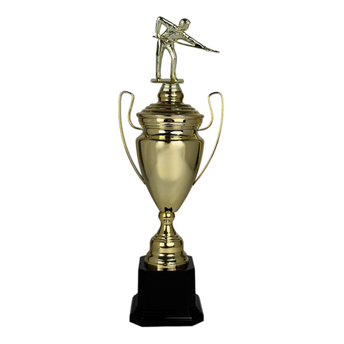 Trofeo de Copa de Metal con Figura Serie M1