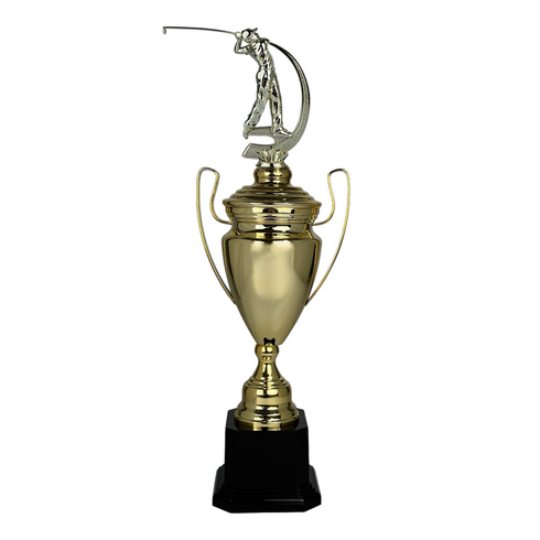 Trofeo de Copa de Metal con Figura Serie M1