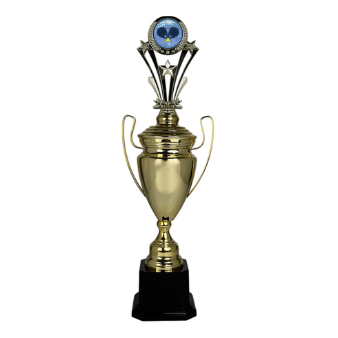 Trofeo de Copa de Metal con Figura Serie M1