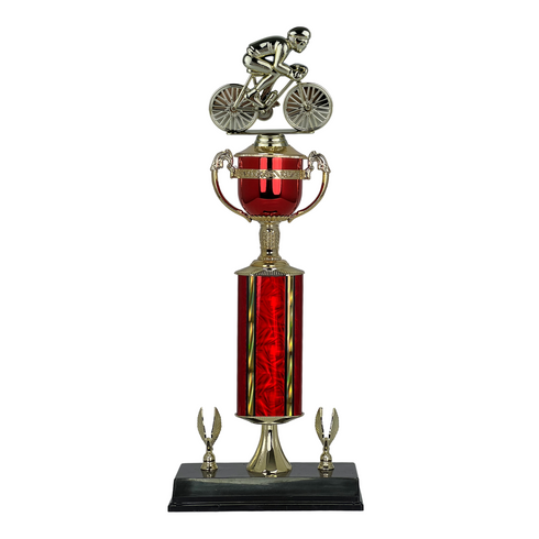 Trofeo de Copa con Figura Serie 44 de Ciclismo