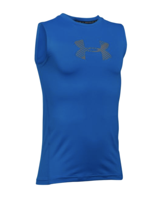 Compression Azul sin mangas