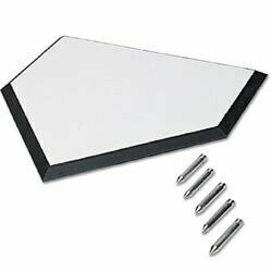 Home Plate 5 Spikes (Blanco-Negro) ABP601