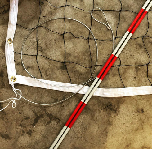 Red de Voleibol con Cable de Acero