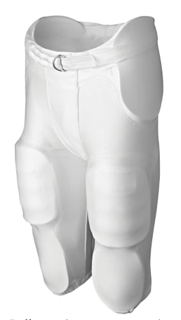 Pantalón de fútbol americano con pads de Niño F2500