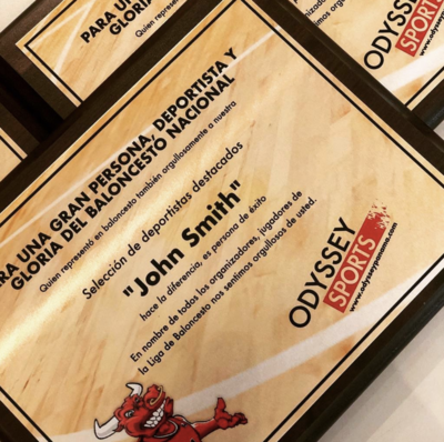 Placa de Reconocimiento