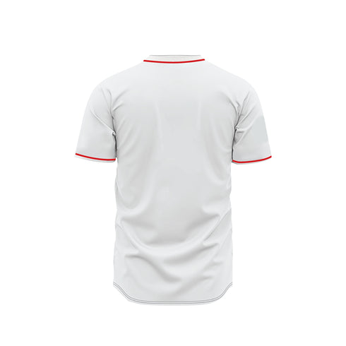 Camisa de Béisbol de Botones E563