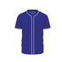 Camisa de Béisbol de Botones E563