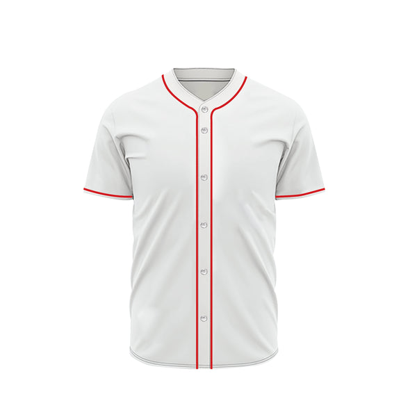 Camisa de Béisbol de Botones E563