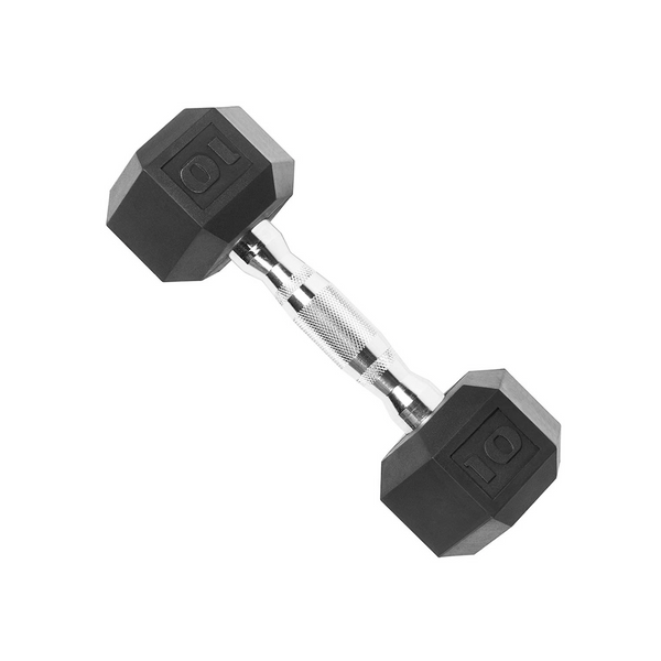 Mancuerna Hexagonal con Caucho MR