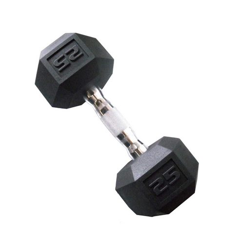 Mancuerna Hexagonal con Caucho MR