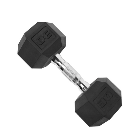 Mancuerna Hexagonal con Caucho MR