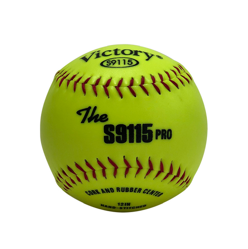 Pelota de Softbol Victory Amarilla S9115-Ye