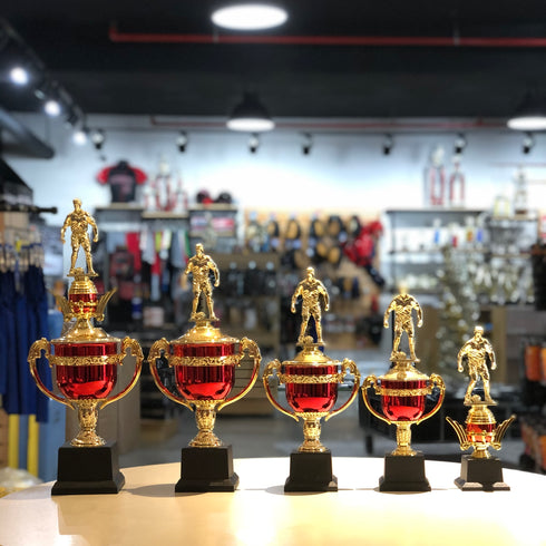 Trofeo de Copa con Figura Serie PC