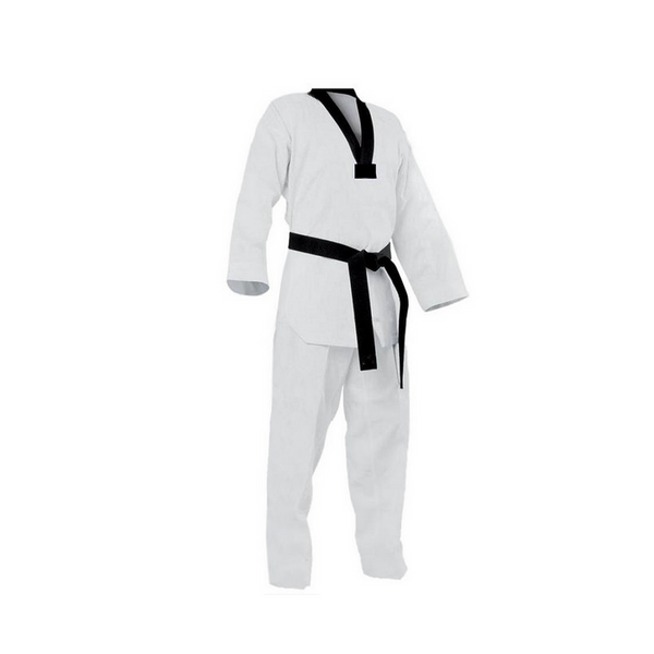 Uniforme de Taekwondo con Cinturón Negro